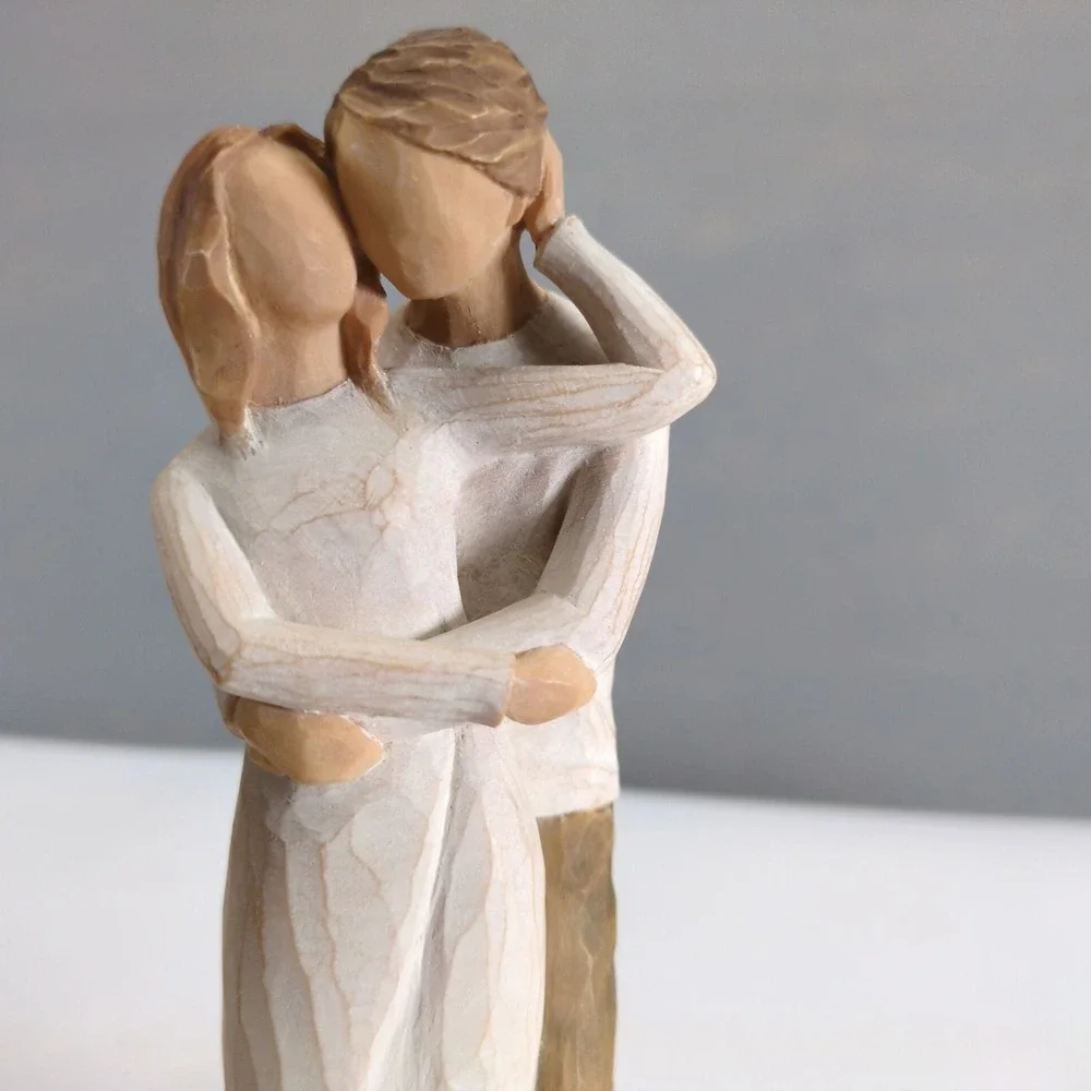 Willow Tree Together Cake Topper Susan Lordi Wedding Bride Groom Figurine Box